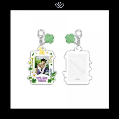 HA SUNG WOON [STRANGE WORLD] OFFICIAL MD - Photocard Keyring