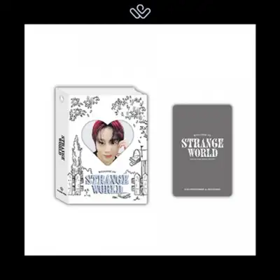 HA SUNG WOON [STRANGE WORLD] OFFICIAL MD - HARD BINDER