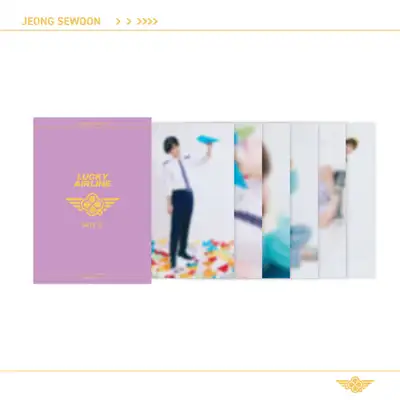 郑世允(JEONG SEWOON) [LUCKY AIRLINE GATE 4] 粉丝见面会MD - 迷你海报套装