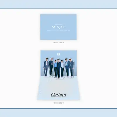 미래少年(MIRAE) 4thミニアルバム [Ourturn] オフィシャルMD - ポップアップカード POP-UP CARD
