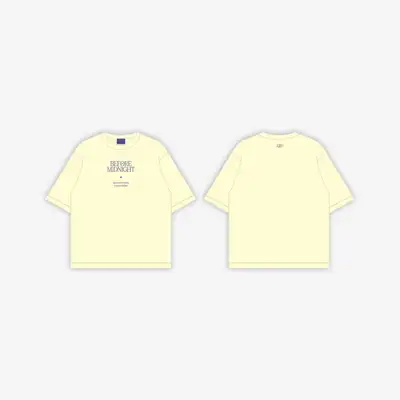 2PM Lee Junho [BEFORE MIDNIGHT] OFFICIAL MD - T-SHIRT Yellow ver.