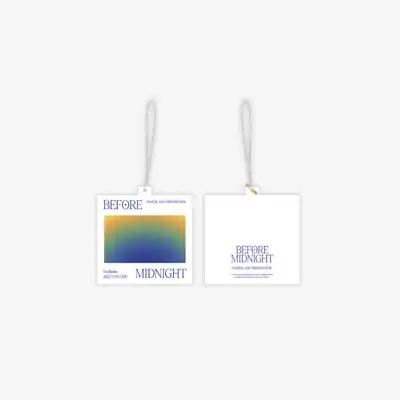 2PM Lee Junho [BEFORE MIDNIGHT] OFFICIAL MD - Paper Air Freshener LOGO ver.