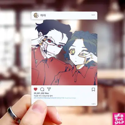 [My Cafe Boss is Strange] Usai Strange Cafe Boss Acrylic Photo Frame 1 Type / Webtoon Goods / SNS