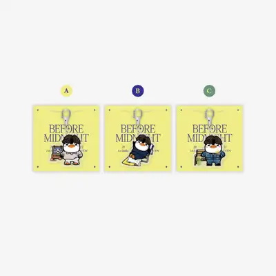 2PM LEE JUNHO [BEFORE MIDNIGHT] OFFICIAL MD - PenPen Mini Charm Acrylic Keyring
