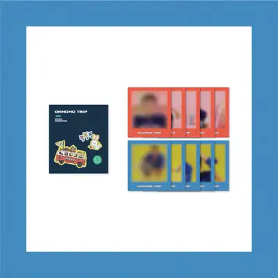 WONHO [OHHOHO TRIP] OFFICIAL MD - POLAROID SET