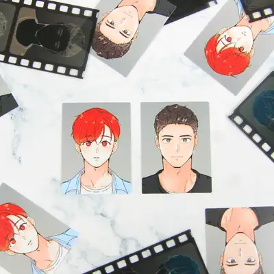[Room to Room] Webtoon Shop Photography Hall ID Photo 2 Types / Webtoon ID Photo