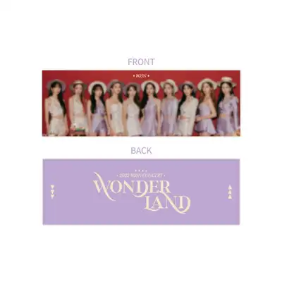 우宇宙少女(WJSN) [WONDER LAND] 2022 WJSN CONCERT Official MD - フォトスローガン PHOTO SLOGAN