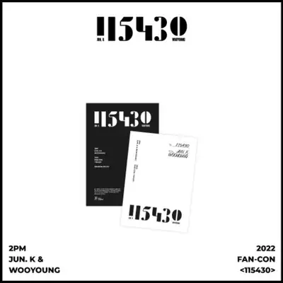 2PM JUN. K & WOOYOUNG 2022 FAN-CON [115430] OFFICIAL GOODS RANDOM PHOTO