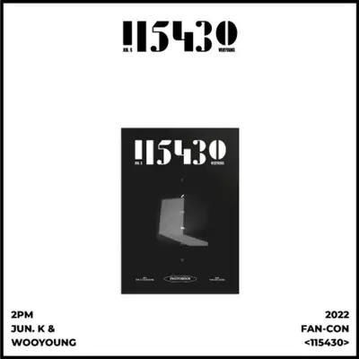 2PM JUN. K & WOOYOUNG 2022 FAN-CON [115430] OFFICIAL GOODS PHOTOBOOK