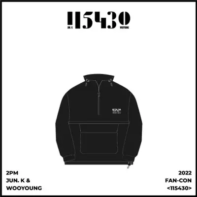 2PM JUN. K & WOOYOUNG 2022 FAN-CON [115430] OFFICIAL GOODS ANORAK