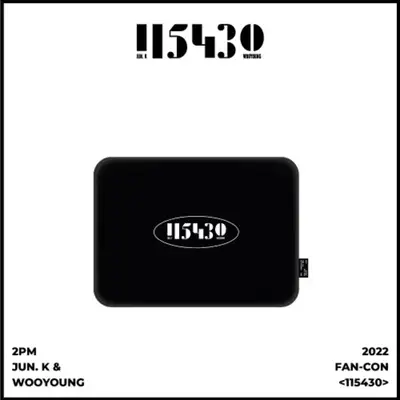 2PM JUN. K & WOOYOUNG 2022 FAN-CON [115430] OFFICIAL GOODS LAPTOP POUCH
