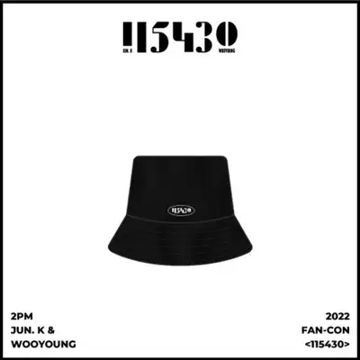 2PM JUN. K & WOOYOUNG 2022 FAN-CON [115430] OFFICIAL GOODS BUCKET HAT