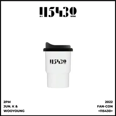2PM JUN. K & WOOYOUNG 2022 FAN-CON [115430] OFFICIAL GOODS REUSABLE CUP