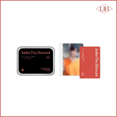 2022 Lee Junho FANMEETING [JUNHO THE MOMENT] Tin Case & Photo Card Set