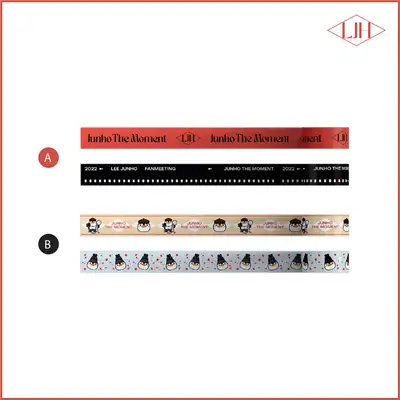 2022 Lee Junho Fanmeeting [JUNHO THE MOMENT] Masking Tape Set