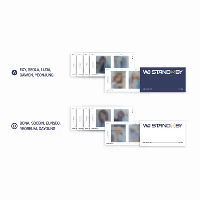 宇宙少女(WJSN) [WJ STAND BY] オフィシャルMD - フィルムフォトセット A / B Ver. FILM PHOTO SET A / B Ver.