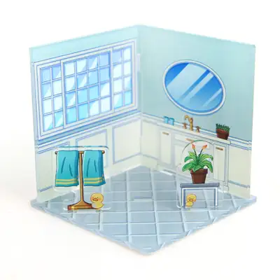 [Webtoon Shop Background Diorama] Bathtub Type 1 / Acrylic Goods / Background Charm