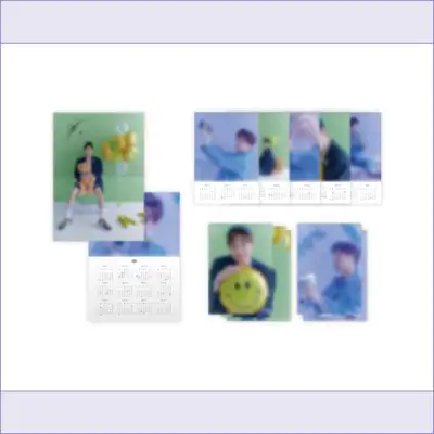キム・ソンギュ(KIM SUNG KYU) [ㅅㄱ] オフィシャルMD - カレンダー & ミニポスターセット Calendar & Mini Poster Set