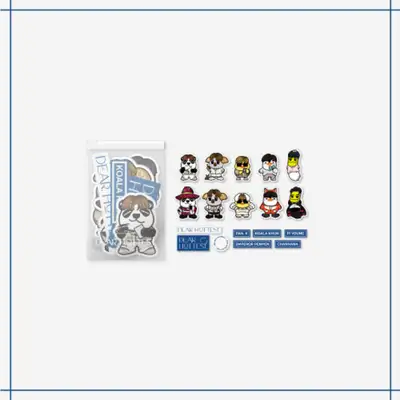 2PM [Dear. HOTTEST] OFFICIAL MD - Big Sticker Set