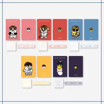 2PM [Dear. HOTTEST] OFFICIAL MD - Stationery Set