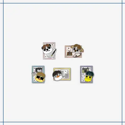 2PM [Dear. HOTTEST] OFFICIAL MD - PIN BADGE