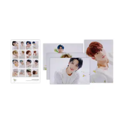 2020 PENTAGON オンラインコンサート公式MD - [WE L:VE] ポストカード & 切手シールセット