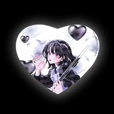 [Eunsa_little eye patch] Eunsa Heart Mouse Pad 1 Type / Illustration