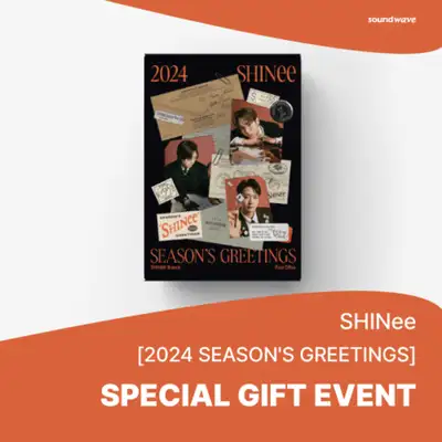 [Bonus Gift] [SHINee] 2024 SEASON'S GREETINGS **Unreleased Polaroid Photocard 3-Piece Set