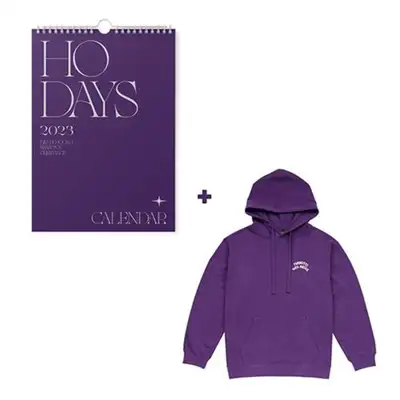 キム・ホジュン(KIM HO JOONG) - 2023 SEASON'S GREETING [HO DAYS] (壁掛けカレンダー + パーカー Tシャツ セット)