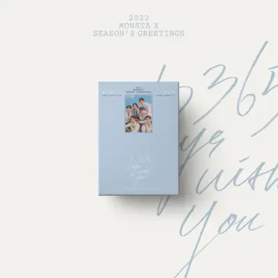 [Non-Returnable/Non-Exchangeable] MONSTA X - 2022 SEASON'S GREETINGS (DAILY PAD CALENDAR PACKAGE)