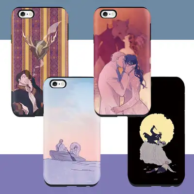 [Roxanne] Webtoon Tough Case 4-Set / Webtoon Case / Kakao Webtoon