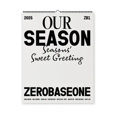 ZEROBASEONE - 2025 Season Greeting [OUR Season] Wall Calendar