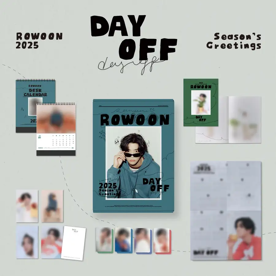 RO WOON - 2025 SEASON'S GREETINGS - DAY OFF
