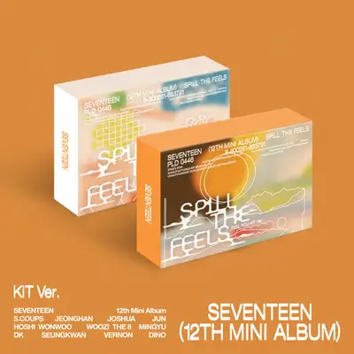 SEVENTEEN - 12th Mini Album 'SPILL THE FEELS' (KiT Ver.) (Random)