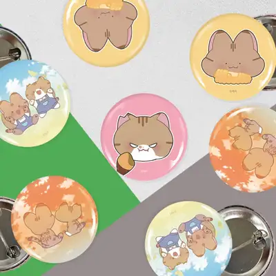[Aongaong] So Cute! Point Button 4 Types 44mm