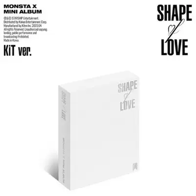 MONSTA X - Mini Album Vol. 11 [SHAPE of LOVE] (Kit Album)