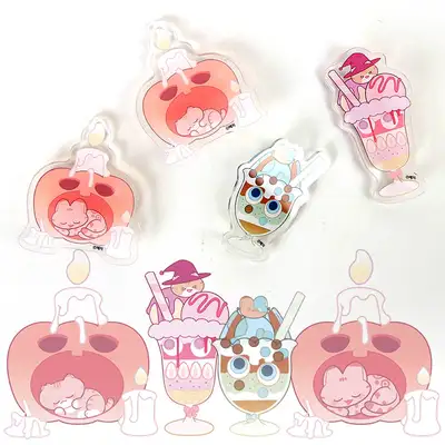 Aong Aong Cute Acrylic Badge 13 Types