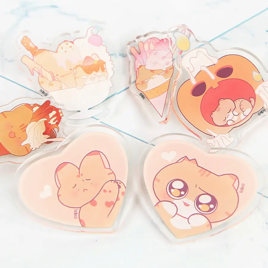 Aong Aong Cute Acrylic Badge 13 Types — 2