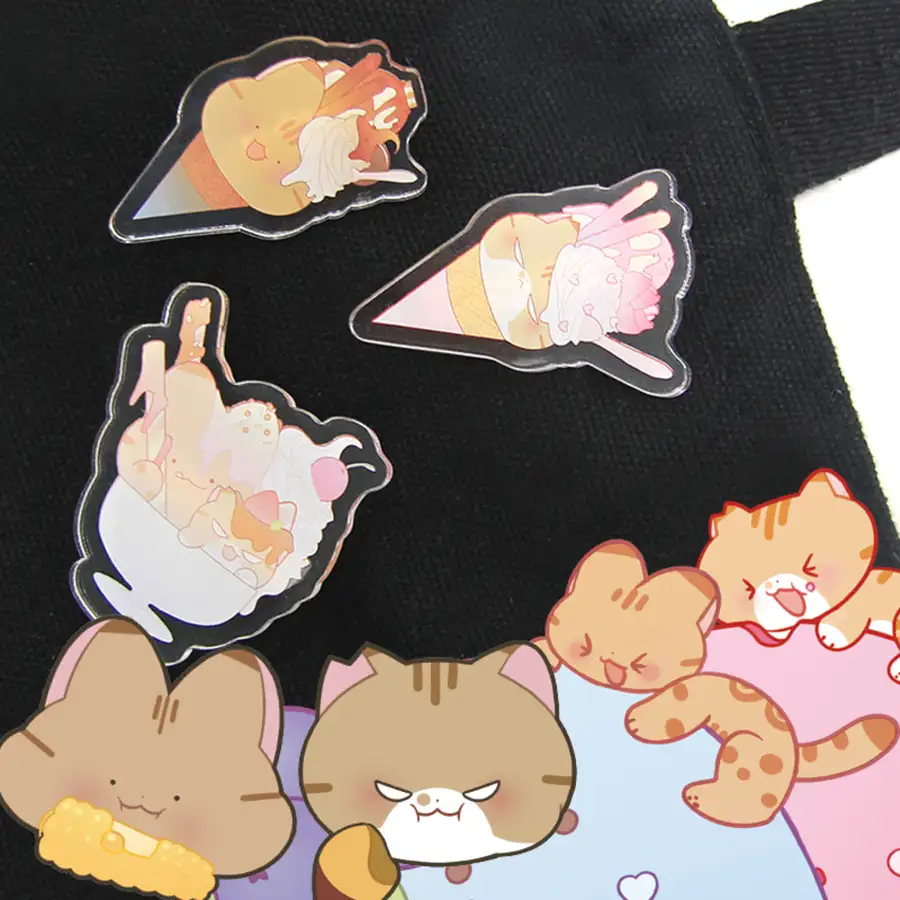 Aong Aong Cute Acrylic Badge 13 Types — 3