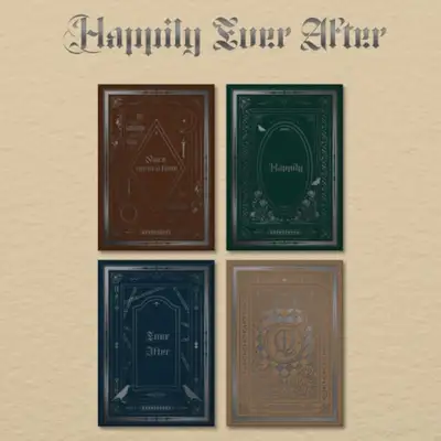 【キノ/セット】NU'EST - ミニ 6集 [HAPPILY EVER AFTER] VER. 1 + 2 + 3 + 4