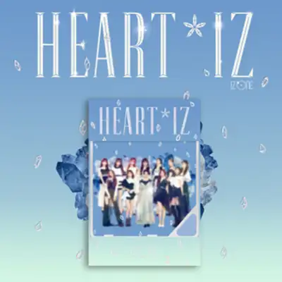 【キノアルバム】IZ*ONE - ミニ2集 【HEART*IZ - SAPPHIRE VER.】