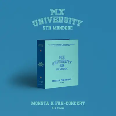 [Non-Exchangeable/Non-Returnable] MONSTA X - MONSTA X 2021 FAN-CONCERT [MX UNIVERSITY] KIT VIDEO