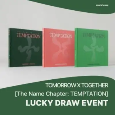 [Lucky Draw] TOMORROW X TOGETHER - [The Name Chapter: TEMPTATION] **Lucky Draw 3 Entries + 1 Bonus Entry with Set (3 Albums) Purchase