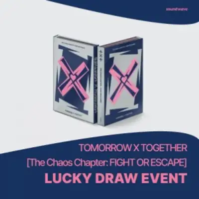 [Lucky Draw] Tomorrow X Together (TXT) - [Chaos Chapter: FIGHT OR ESCAPE] (Random) **When Purchasing Set (2 Albums): LUCKY DRAW 2 Times + 1 Additional Entry