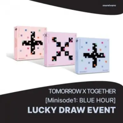 [Lucky Draw] Tomorrow X Together (TXT) - [minisode1 : Blue Hour] **3-Album Set Purchase - 4 Lucky Draw Entries (3 + 1 Bonus)