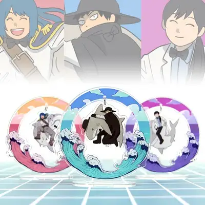 Legal Pirate Parfait - Gentlemanly Acrylic Charm Stand Set of 3