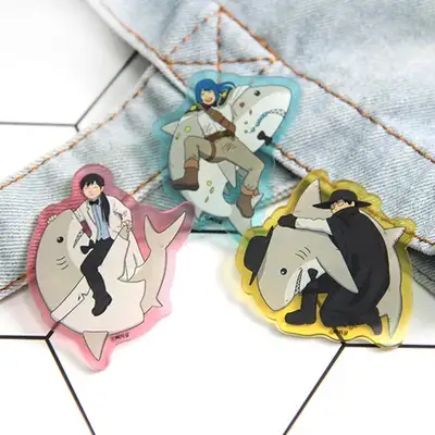 Legal Pirate Parfait - Gentlemanly Acrylic Badge 3-Piece Set