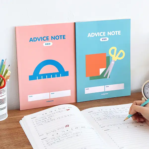 [Auxiliary Bag Included] 3-Book Set Elementary School Upper Grade Notification Planner (Grades 3-6 Narrow Lines, 120g Paper) — 1