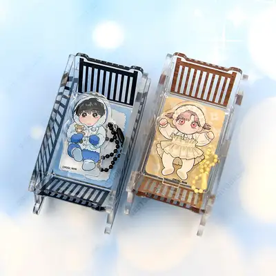 [Cold-Sensitive Northern Grand Duke] Rocking Cradle Acrylic Stand + Charm Set 2 Types | Webtoon Goods