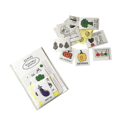 Vegetable Market Sticker Pack